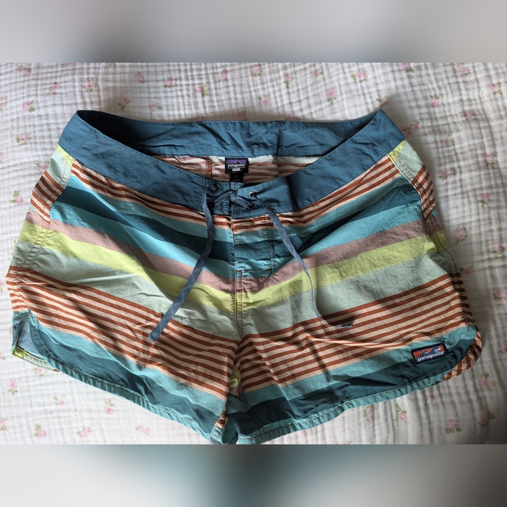Patagonia Striped Multicolor Women's Shorts